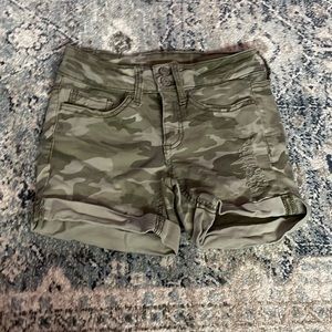 size 0 SO jean shorts